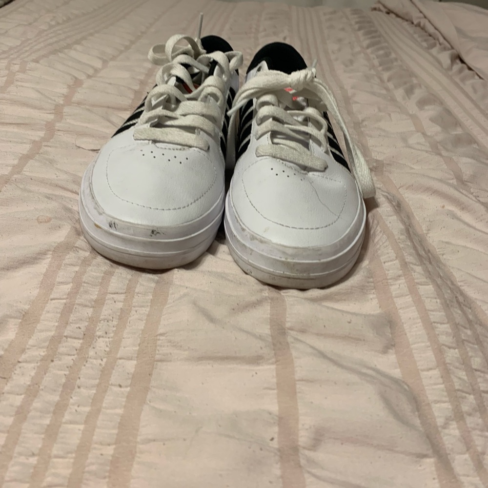 White sneakers